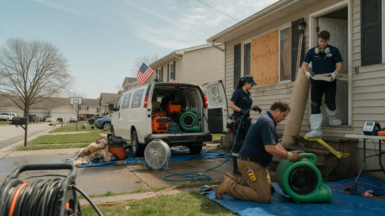 Water Damage Restoration in Princeville, IL near me
